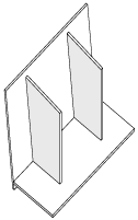 木製DVDスタンド(卓上収納)